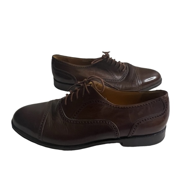 Mezlan 10.5M Mens Cap Toe Shoes Made In Spain Brown main image 8
